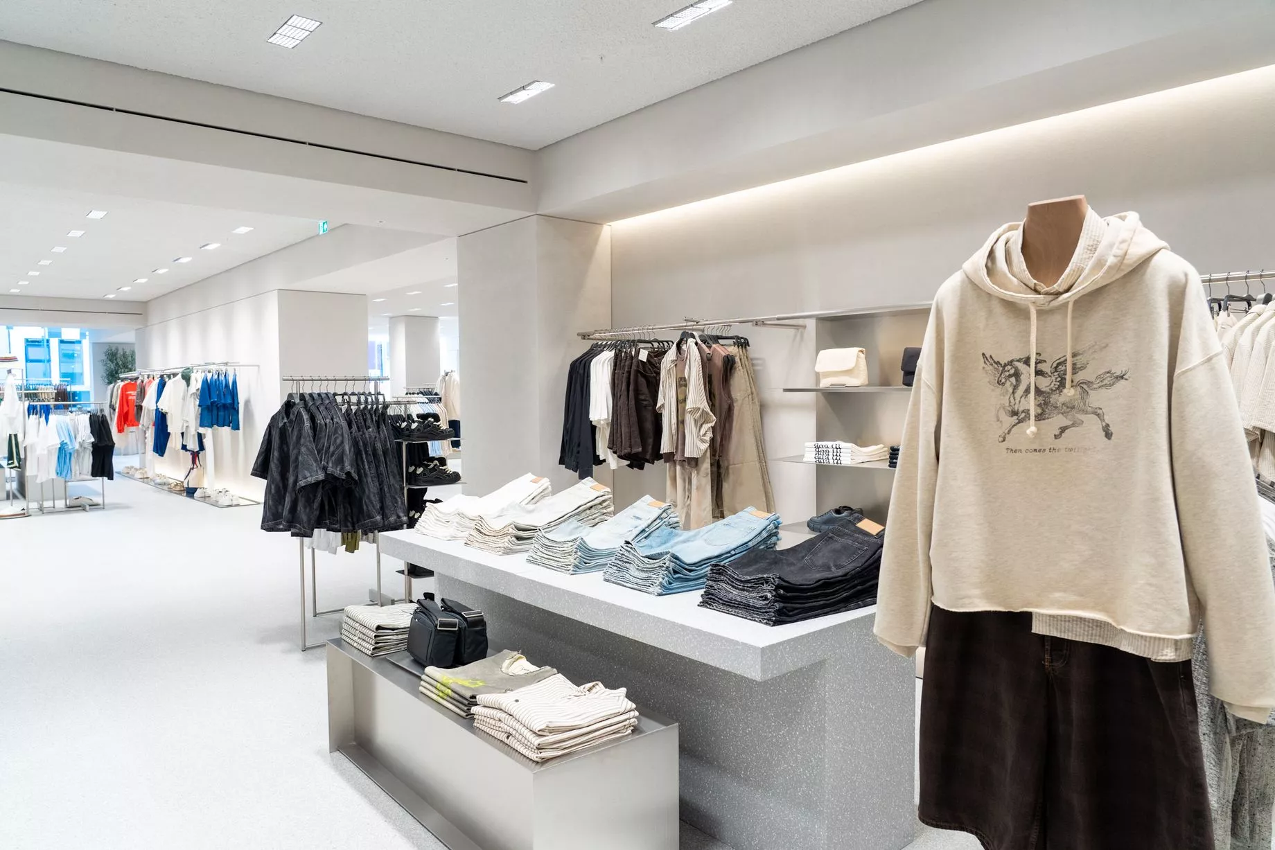 Zara flagship retail environment